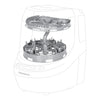 Einsatz für Milchpumpen-Teile für Bottle Washer Pro
